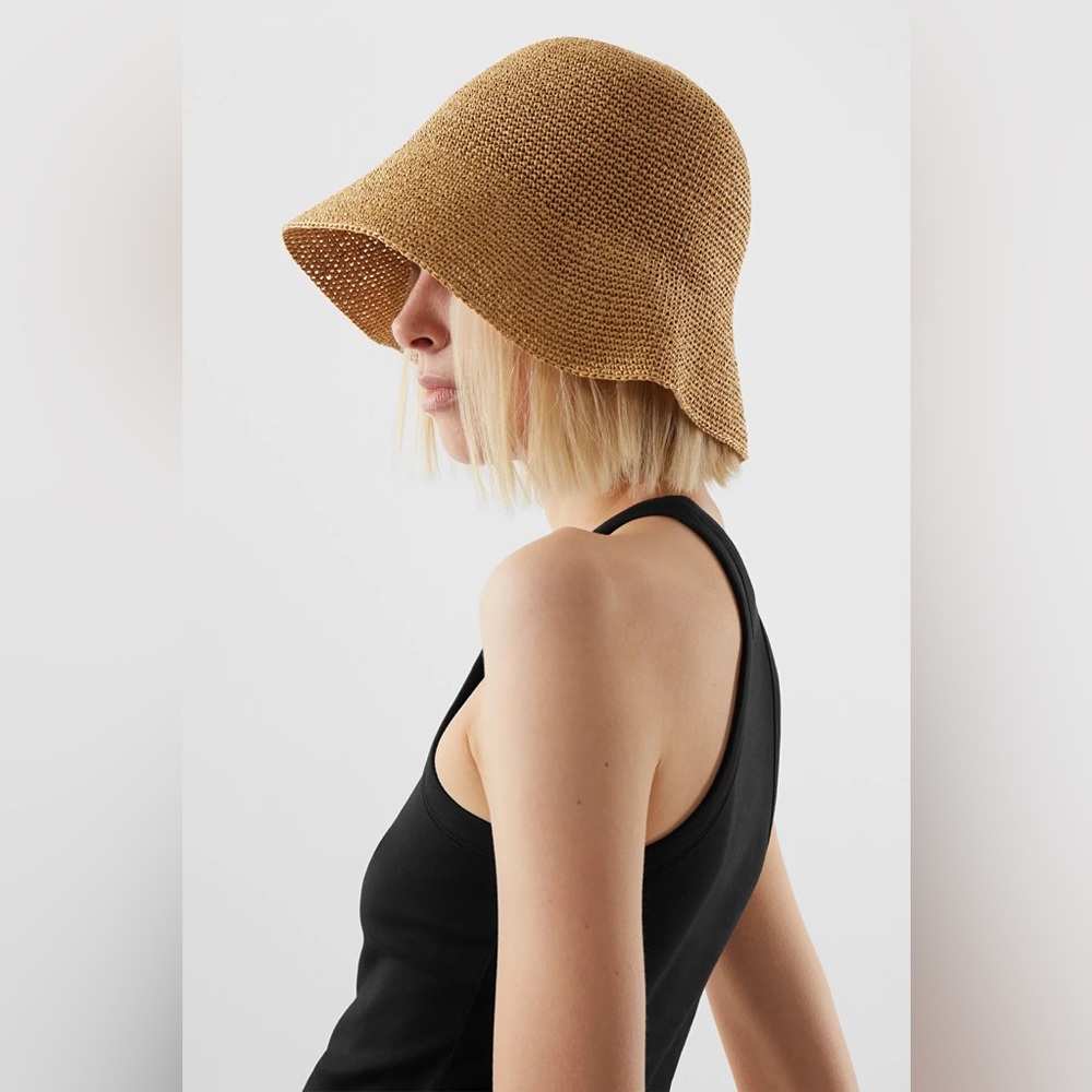 COS Crochet Paper Hat